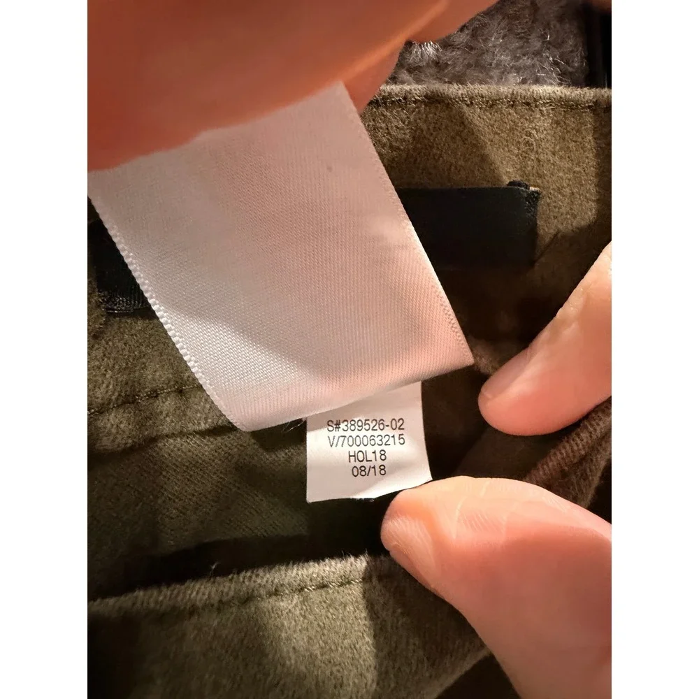 Banana Republic Mens Slim Traveler Pant 31x32 Olive Brown Stretch 5-Pocket